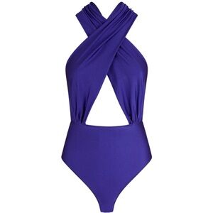 ANDAMANE “HOLA” BODYSUIT, SZ S ULTRAVIOLET NWT!!